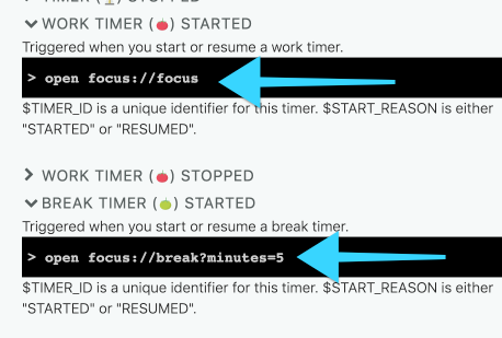 Marvin configuration screenshot
